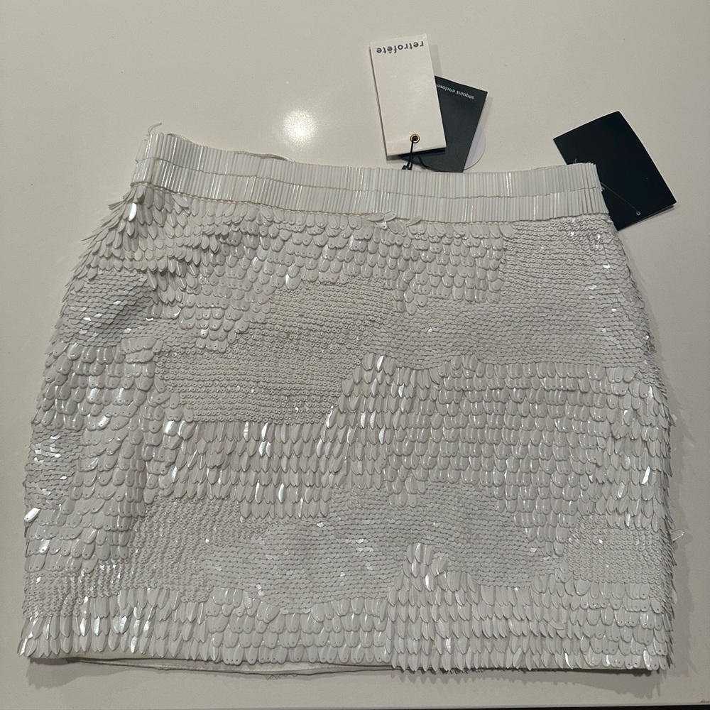 Brand New RETROFETE White skirt